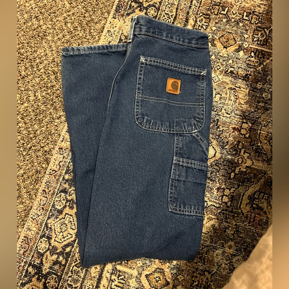 Youth boys size 14 Carhartt jeans